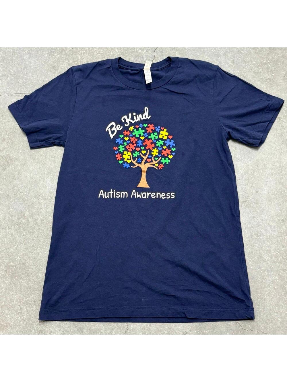 Bella + Canvas Be Kind Autism Awareness T Shirt